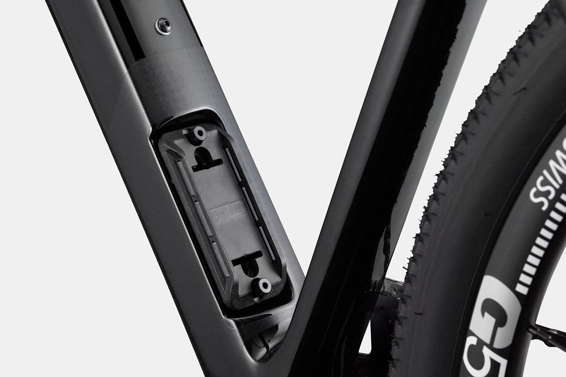 Gravel Bike Cannondale Topstone Carbon Sram Apex XPLR eTap AXS 12V 700 mm Noir Mat