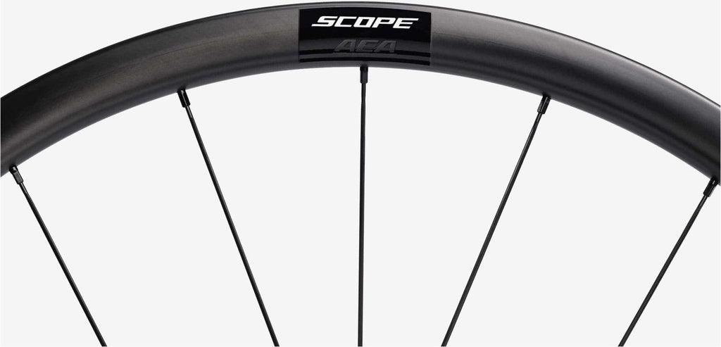 Paire de Roues Scope R3 700c | 12x100 - 12x142 mm | CenterLock | Noir
