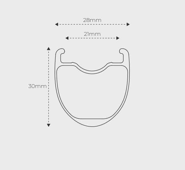 Paire de Roues Scope R3 700c | 12x100 - 12x142 mm | CenterLock | Noir