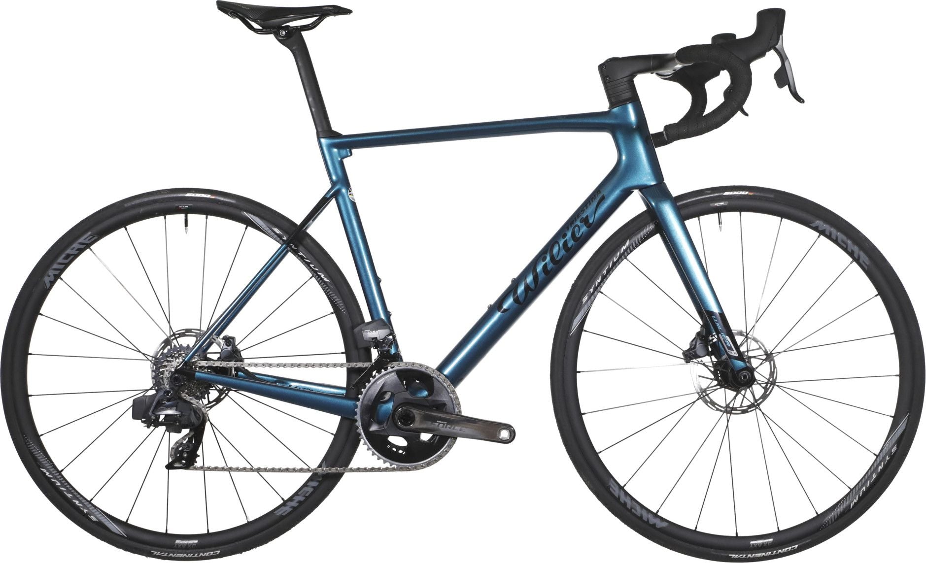 Vélo de Route Wilier Triestina Wilier 0 SLR Sram Force eTap AXS 12V 700 mm Turquoise Iride Petroleum