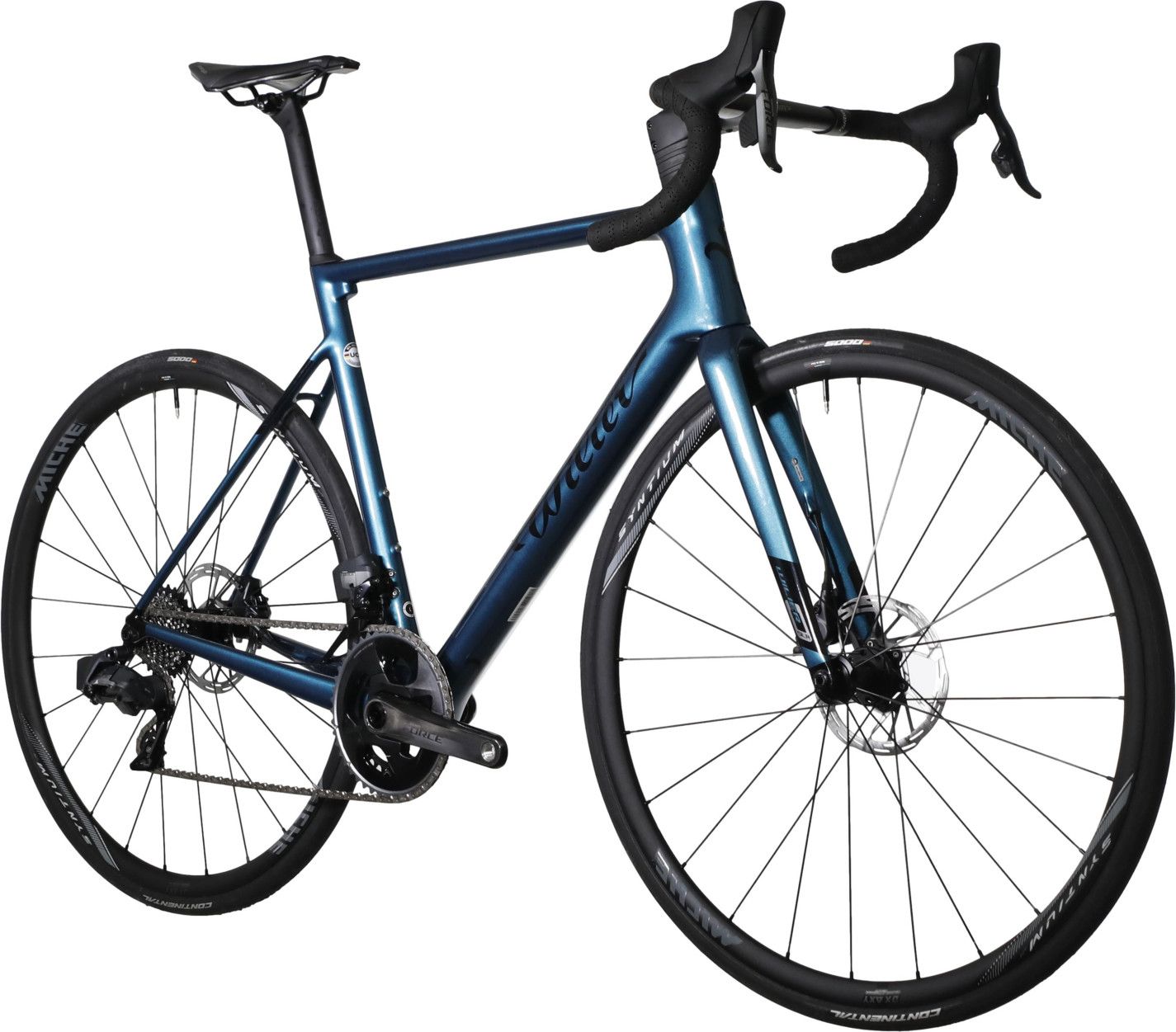 Vélo de Route Wilier Triestina Wilier 0 SLR Sram Force eTap AXS 12V 700 mm Turquoise Iride Petroleum