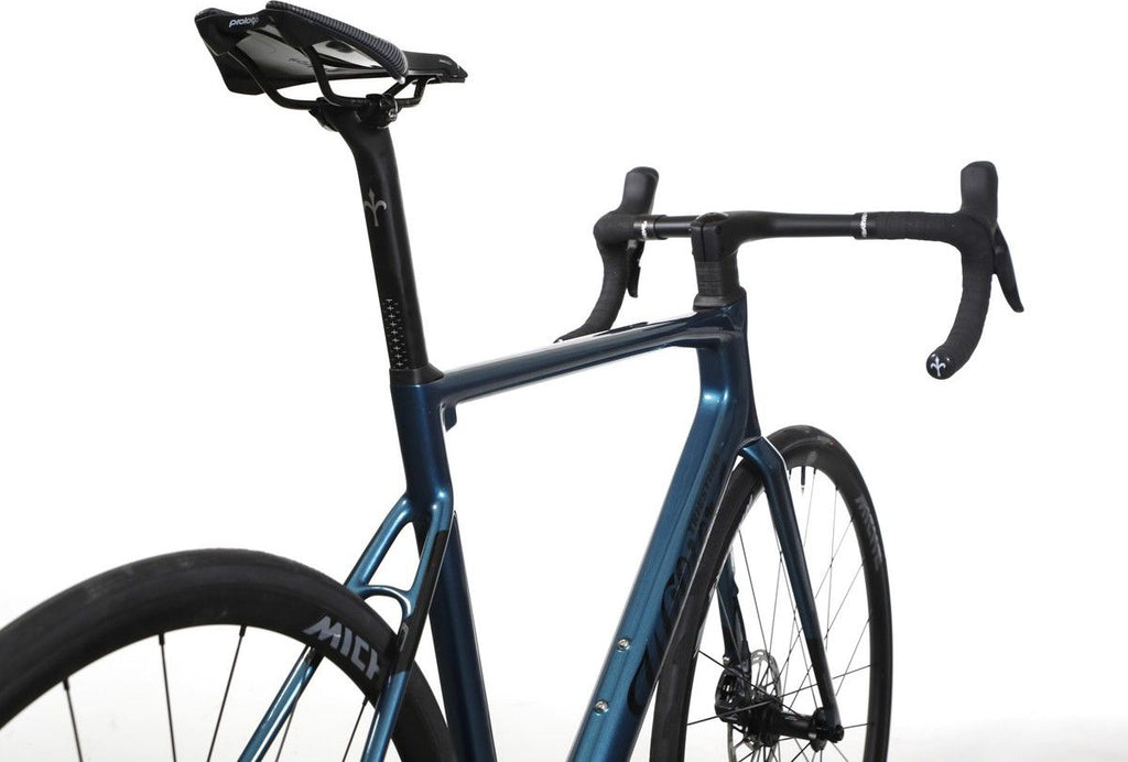 Vélo de Route Wilier Triestina Wilier 0 SLR Sram Force eTap AXS 12V 700 mm Turquoise Iride Petroleum