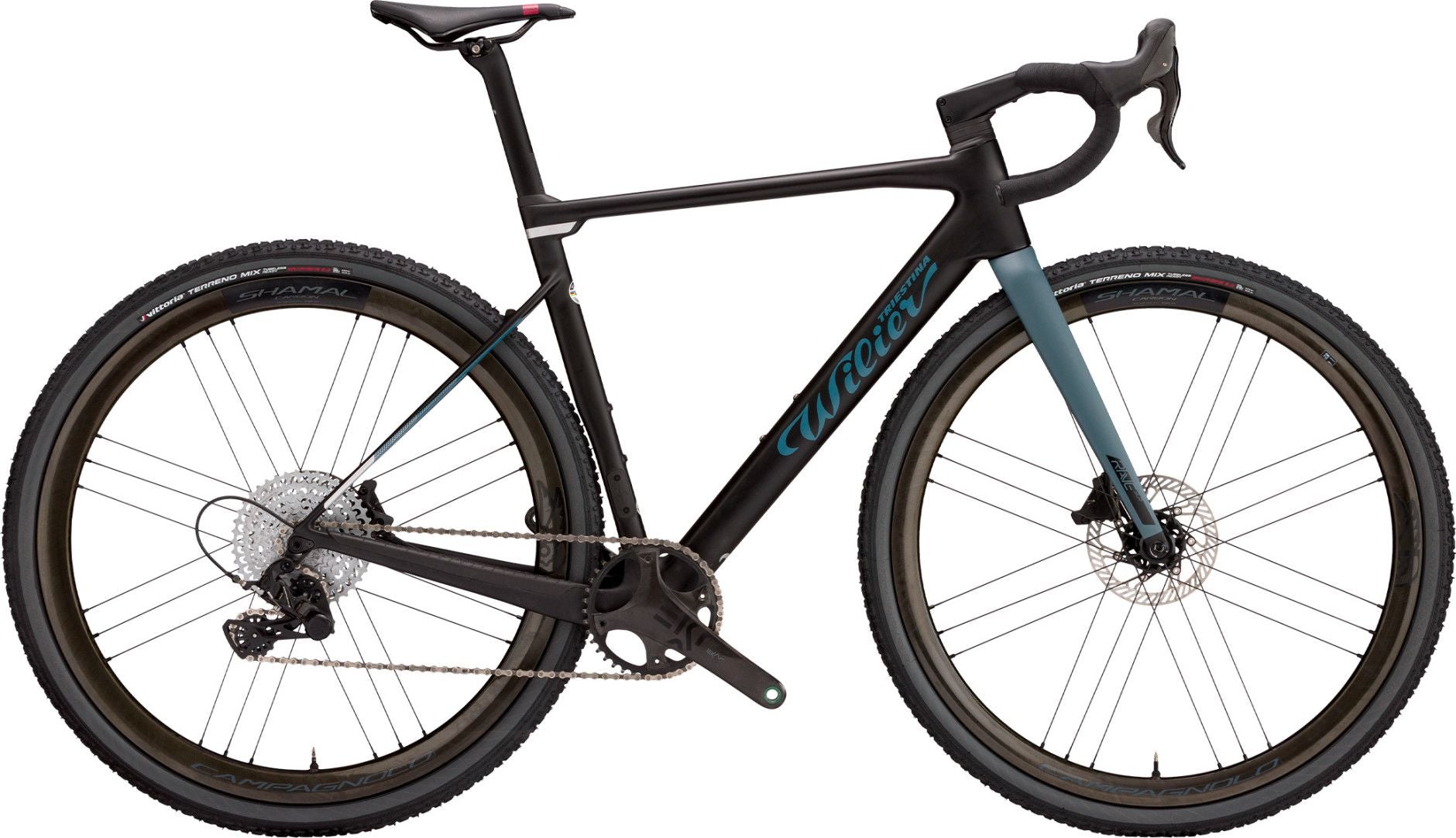 Gravel Bike Wilier Triestina Rave SLR Campagnolo Ekar 13V 700 mm Noir/Gris Mat