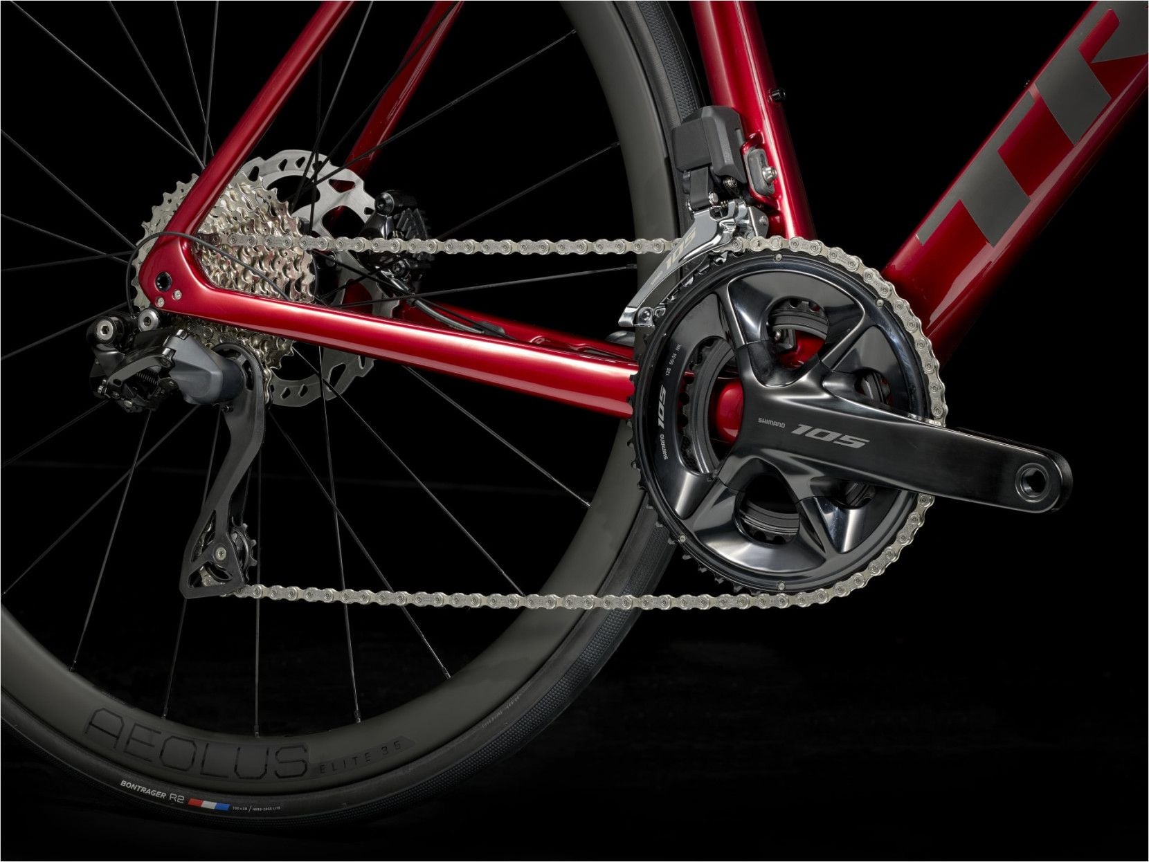 Vélo de Route Trek Emonda SL 6 Shimano 105 Di2 12V 700mm Rouge