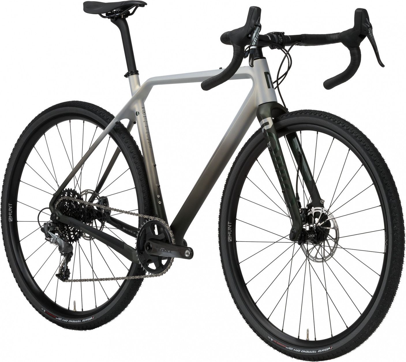 Gravel Bike Rondo Ruut CF1 Sram Force 11V 700 mm Blanc / Noir 2022