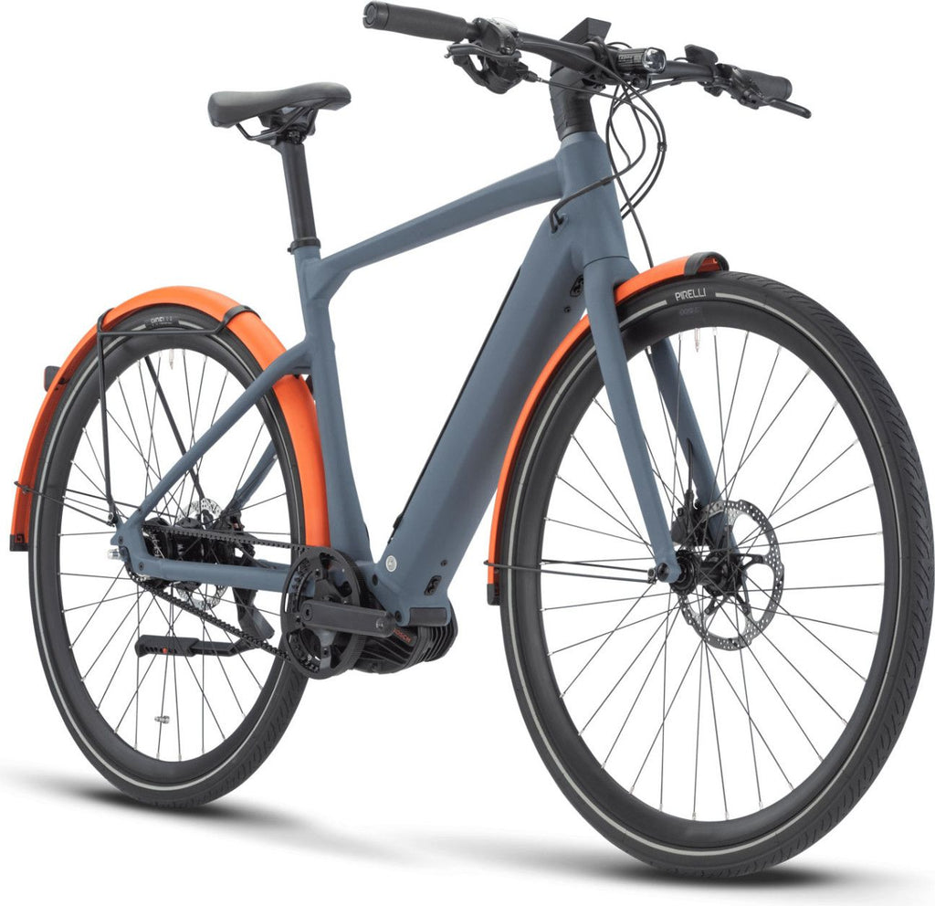 Vélo de Ville Électrique BMC 257 AMP AL One Shimano Alfine 8V Courroie 625 Wh 700 mm Bleu Powder Steel 2023