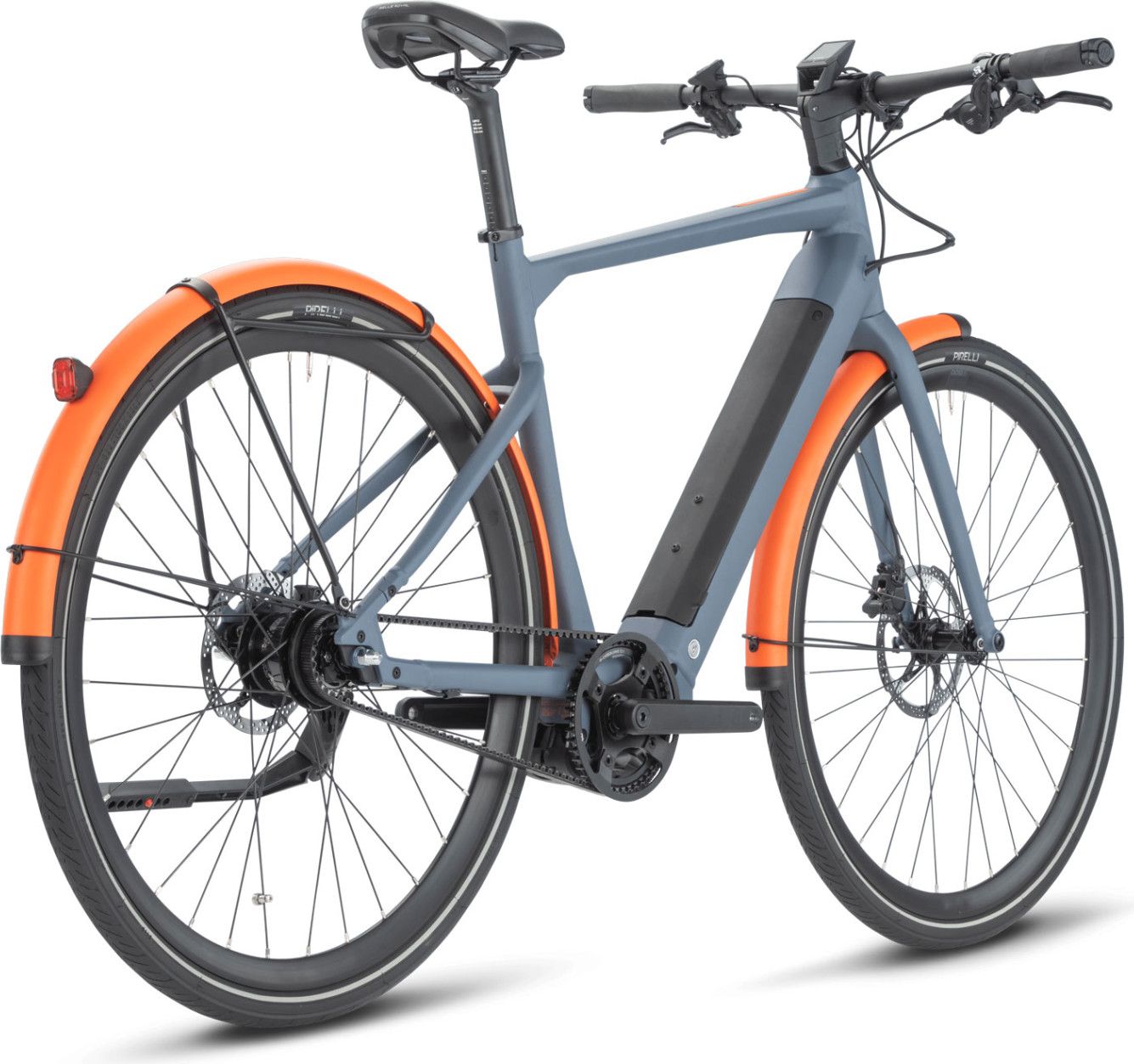 Vélo de Ville Électrique BMC 257 AMP AL One Shimano Alfine 8V Courroie 625 Wh 700 mm Bleu Powder Steel 2023