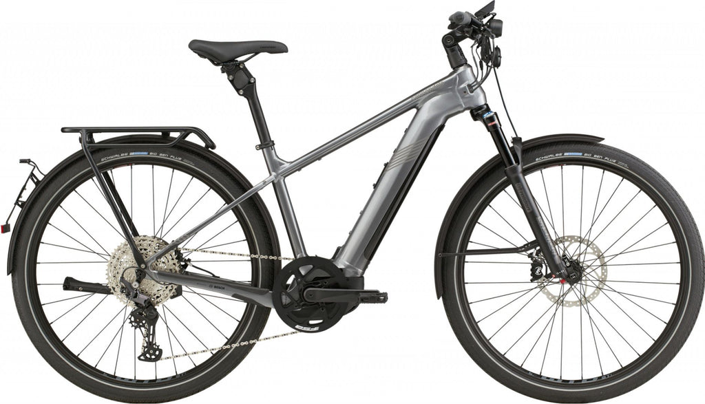 Vélo de Ville Électrique Cannondale Tesoro Neo X Speed Shimano Deore 12V 700 mm Grey T.M 170/182cm - Produit Reconditionné