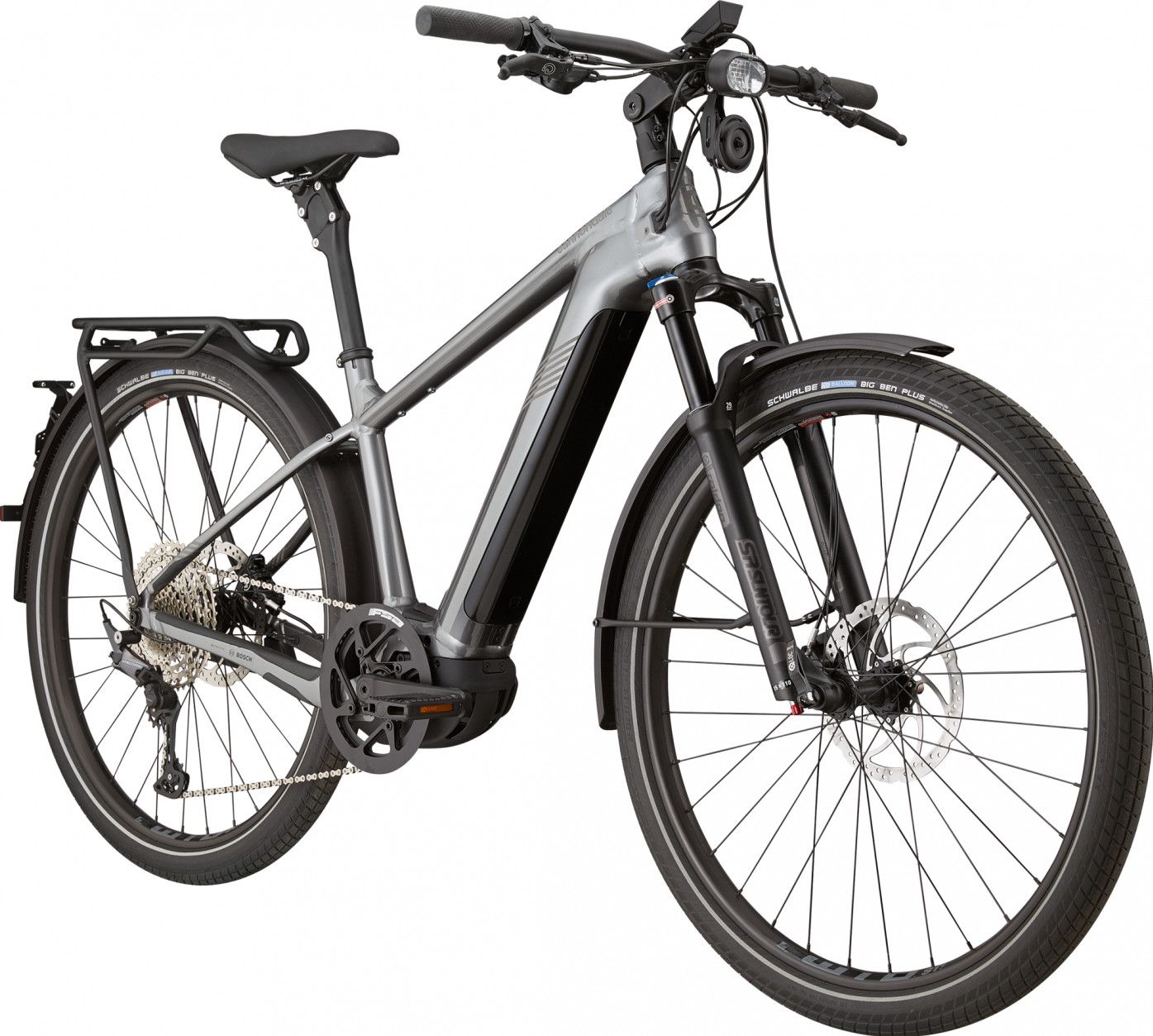 Vélo de Ville Électrique Cannondale Tesoro Neo X Speed Shimano Deore 12V 700 mm Grey T.M 170/182cm - Produit Reconditionné