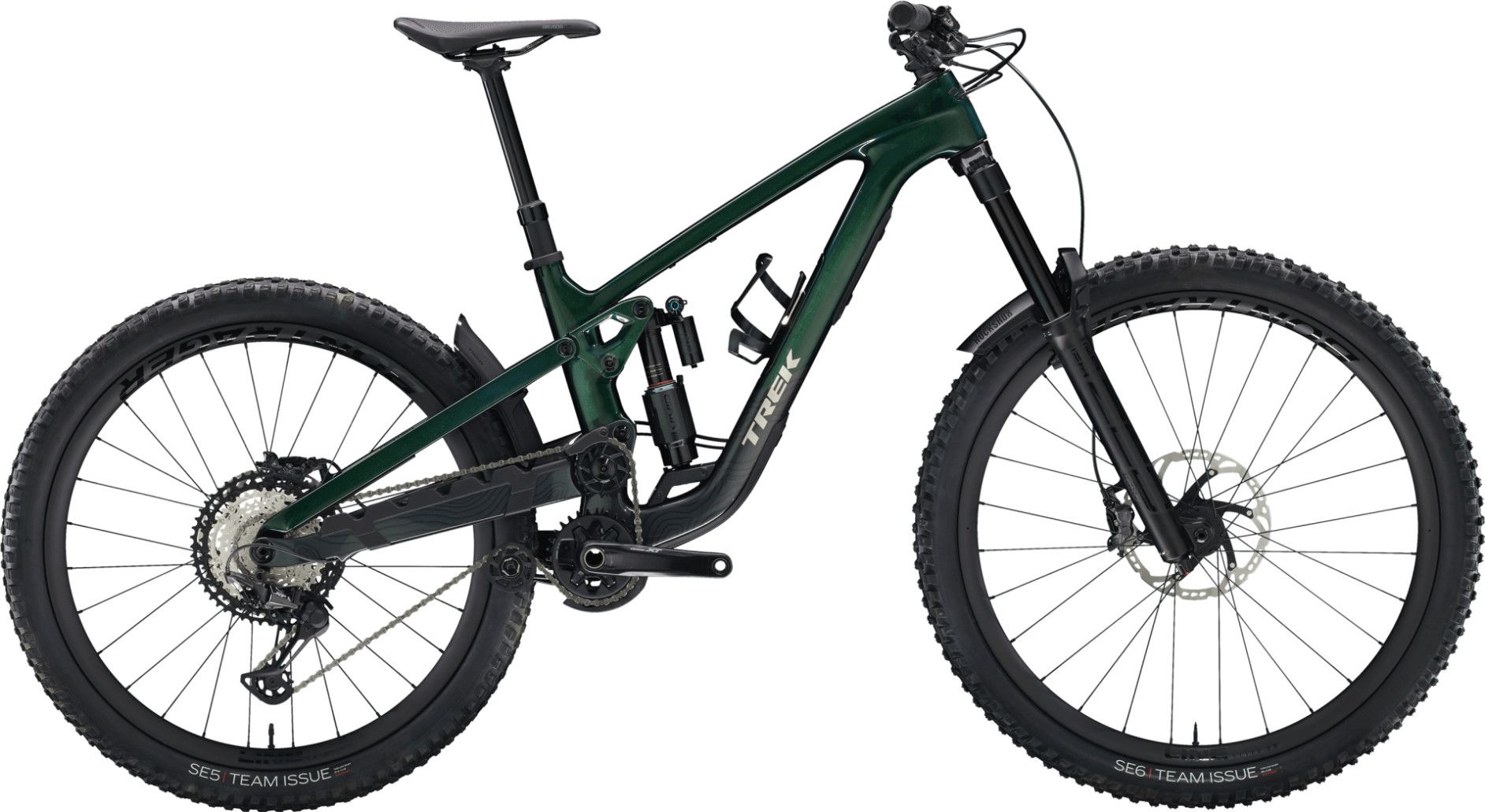 VTT Tout Suspendu Trek Slash 9.8 Shimano XT 12V 29/27.5'' Vert Foncé Gén 6