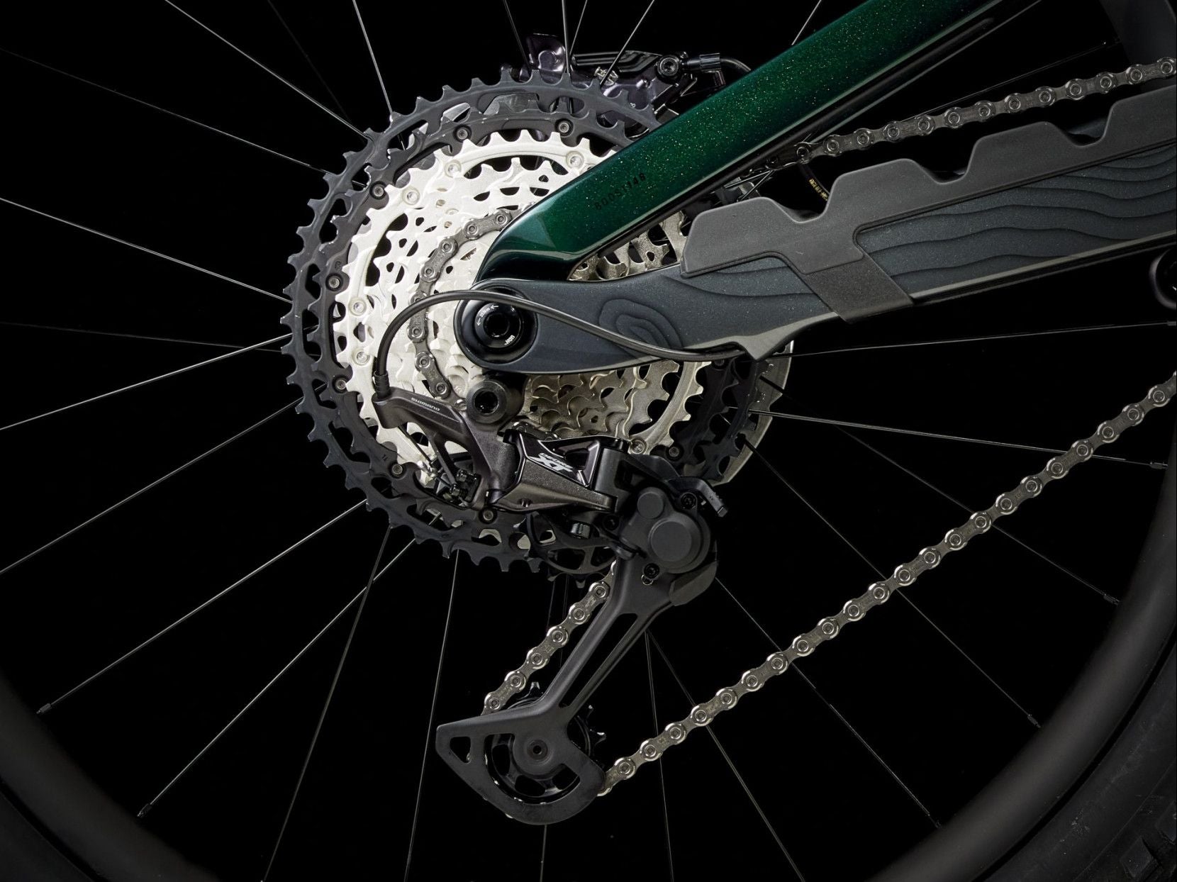 VTT Tout Suspendu Trek Slash 9.8 Shimano XT 12V 29/27.5'' Vert Foncé Gén 6
