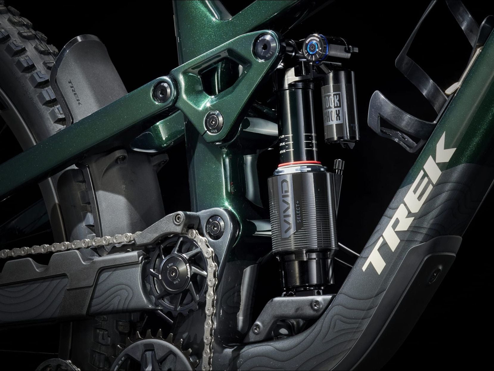 VTT Tout Suspendu Trek Slash 9.8 Shimano XT 12V 29/27.5'' Vert Foncé Gén 6