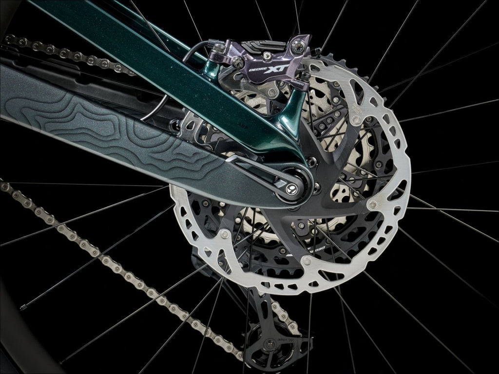 VTT Tout Suspendu Trek Slash 9.8 Shimano XT 12V 29/27.5'' Vert Foncé Gén 6