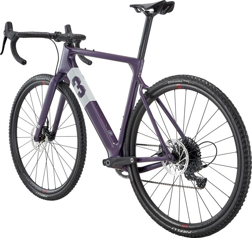 Gravel Bike 3T Exploro Primo Sram Rival 11V 700 mm Violet Grape