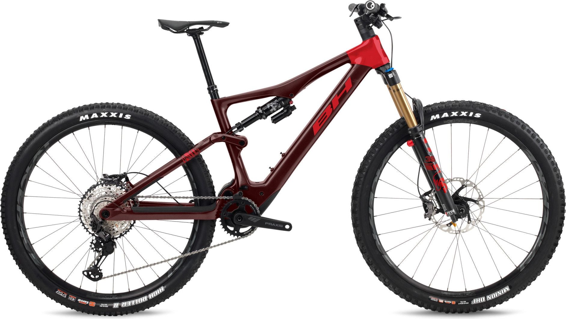 VTT Électrique Tout-Suspendu BH iLynx Trail Carbon 8. 12V 540 Wh BH 80Nm 29'' Orange/Beige