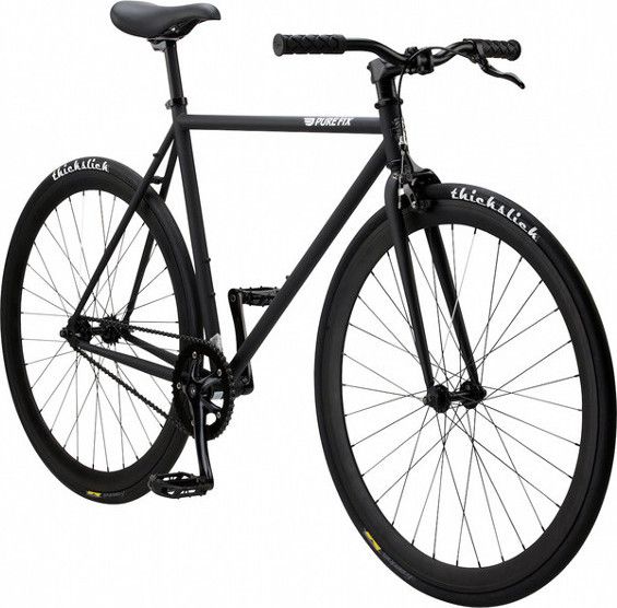PURE FIX Vélo Complet Fixie JULIET Noir