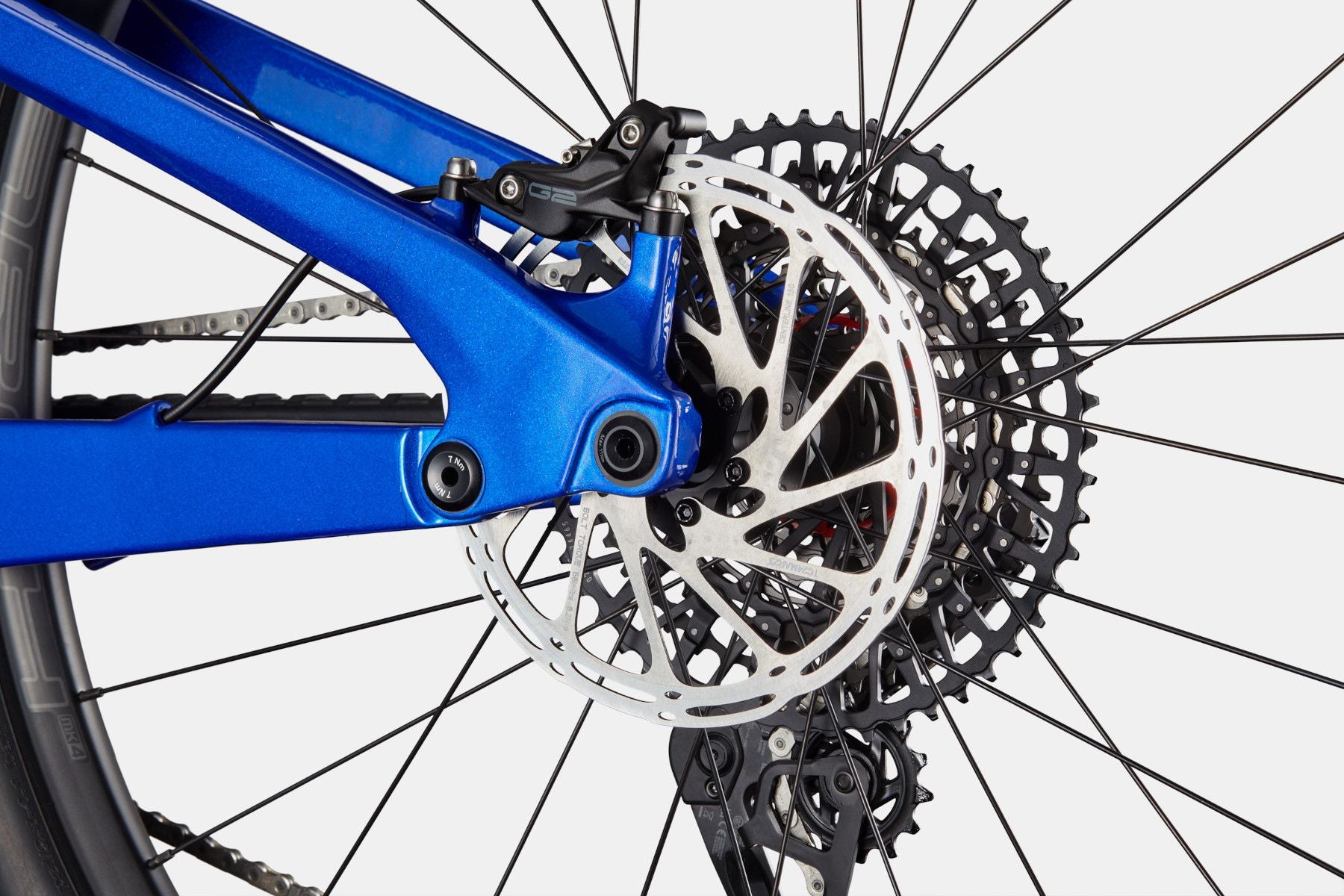VTT Tout-Suspendu Cannondale Habit Carbon 1 Sram 12V 29'' Bleu Sonic - Vélo d'Exposition