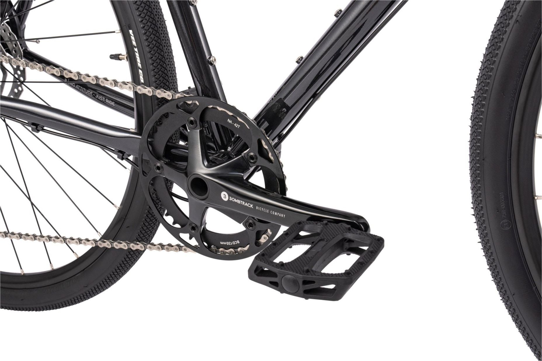 Vélo de Ville Bombtrack Arise Geared MicroShift Advent 9V 650b Noir