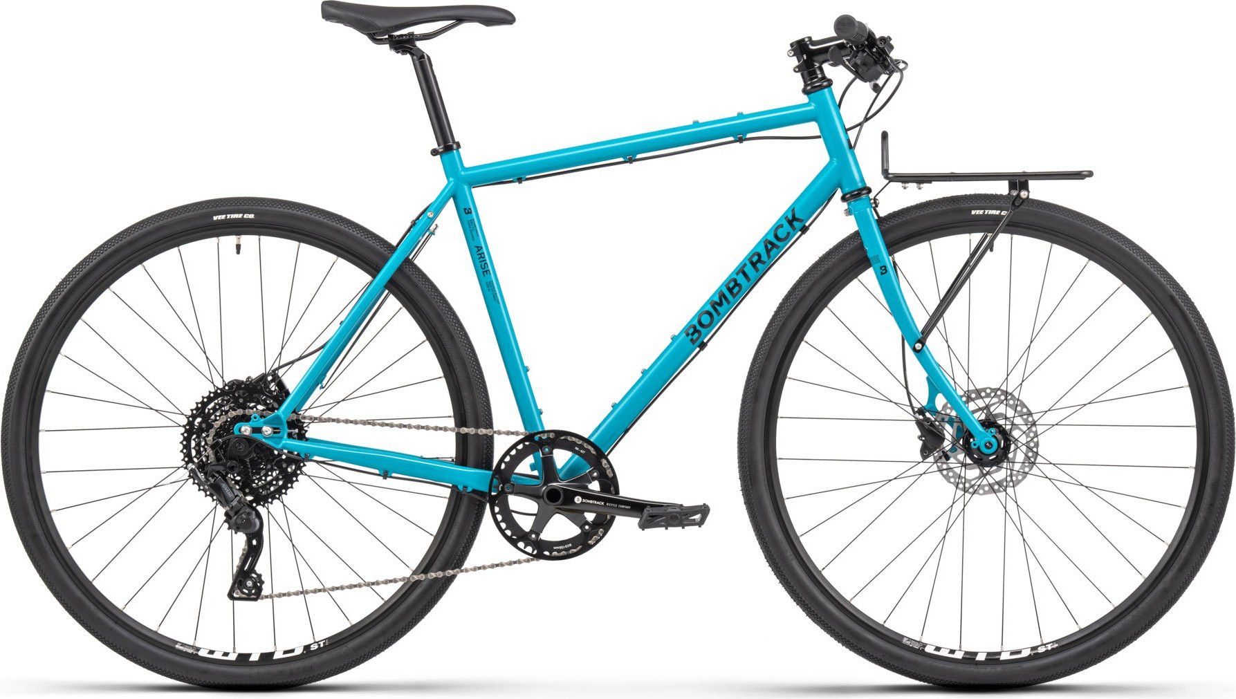 Vélo de Ville Bombtrack Arise Geared MicroShift Advent 9V 700c Bleu Pétrole