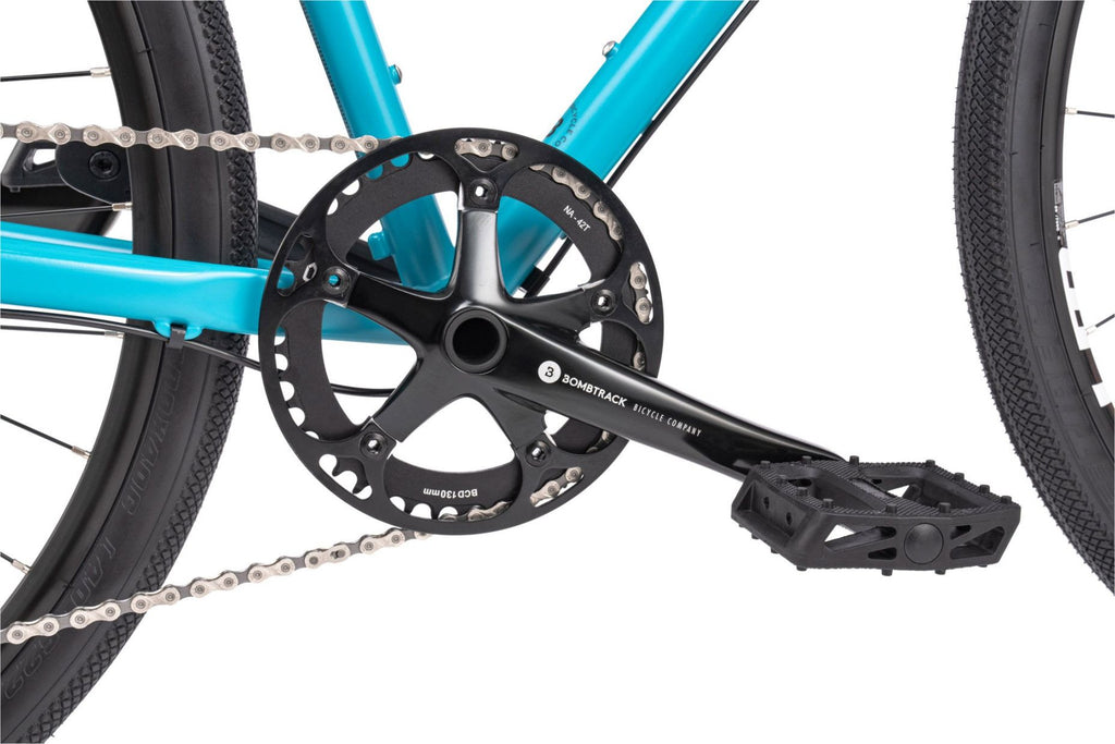 Vélo de Ville Bombtrack Arise Geared MicroShift Advent 9V 700c Bleu Pétrole