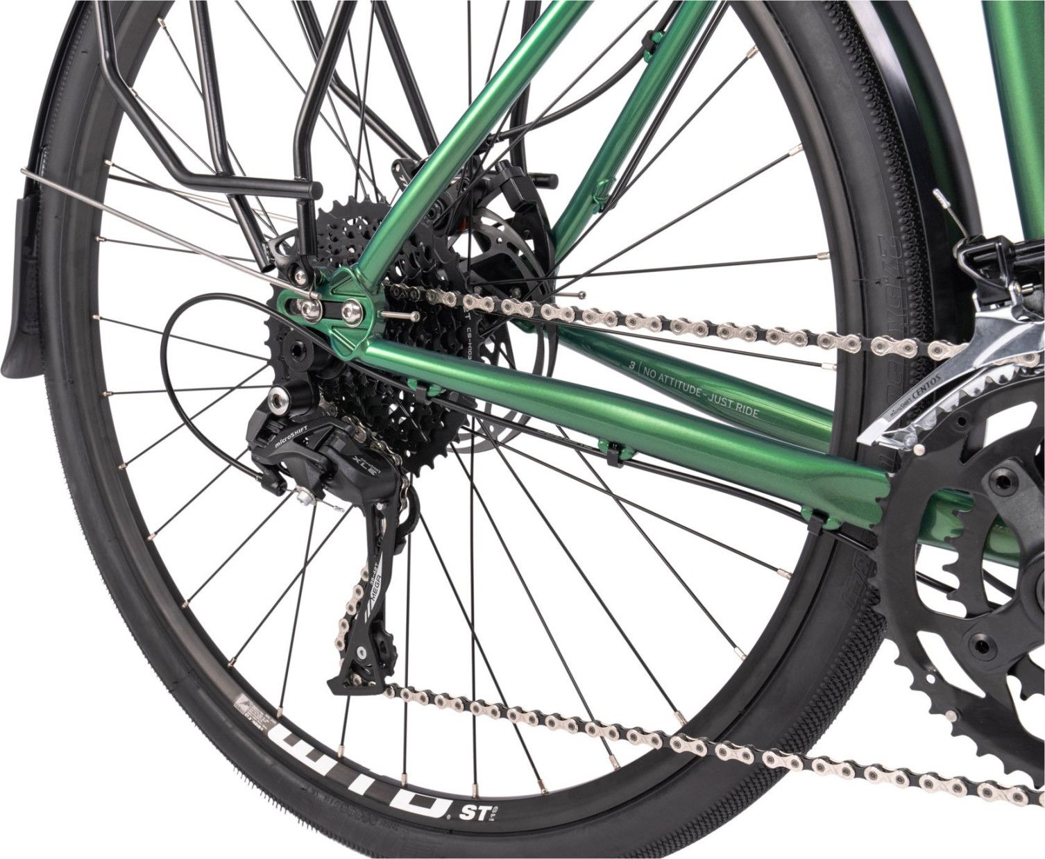 Vélo de Voyage Bombtrack Arise Tour MicroShift Centos/XLE 10V 700c Vert