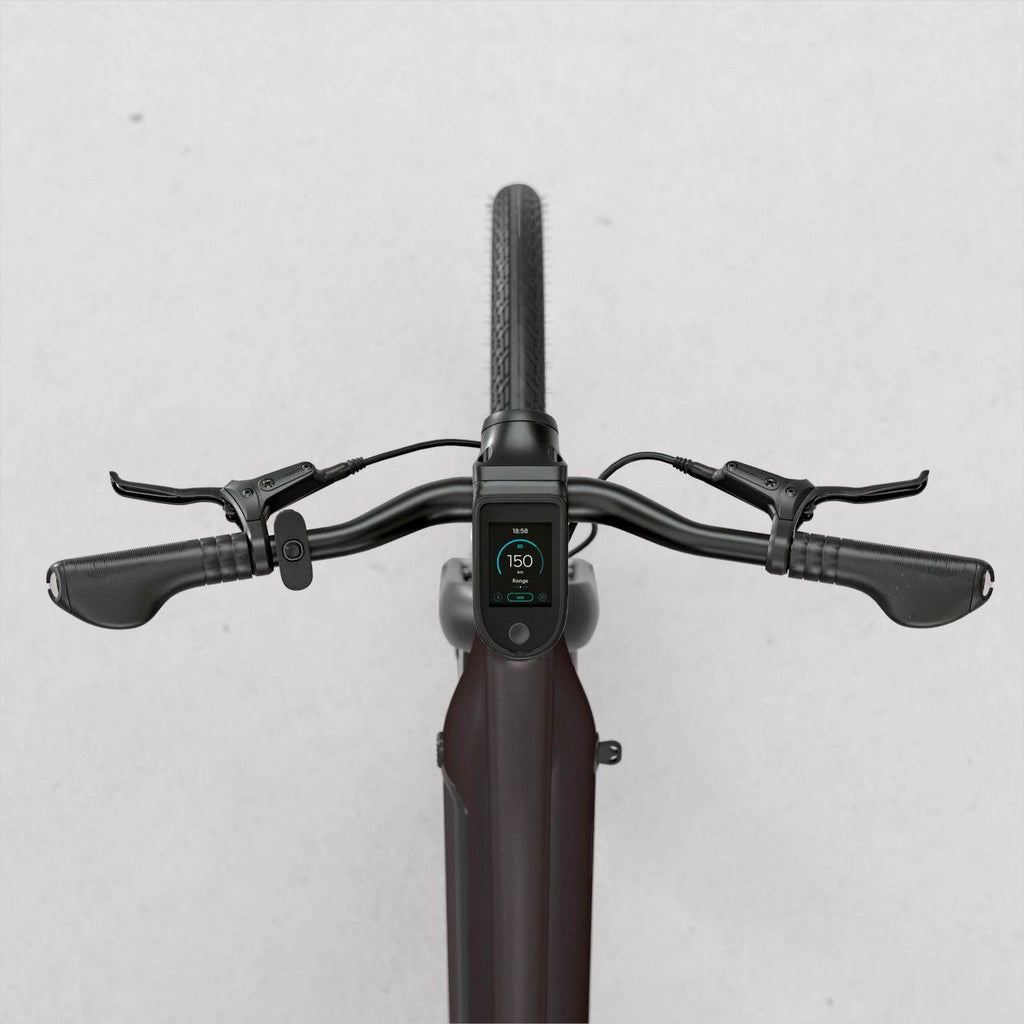 Vélo de Ville Électrique Btwin LD 920 E Cadre Bas Moteur Automatique Owuru 702Wh 700mm Noir