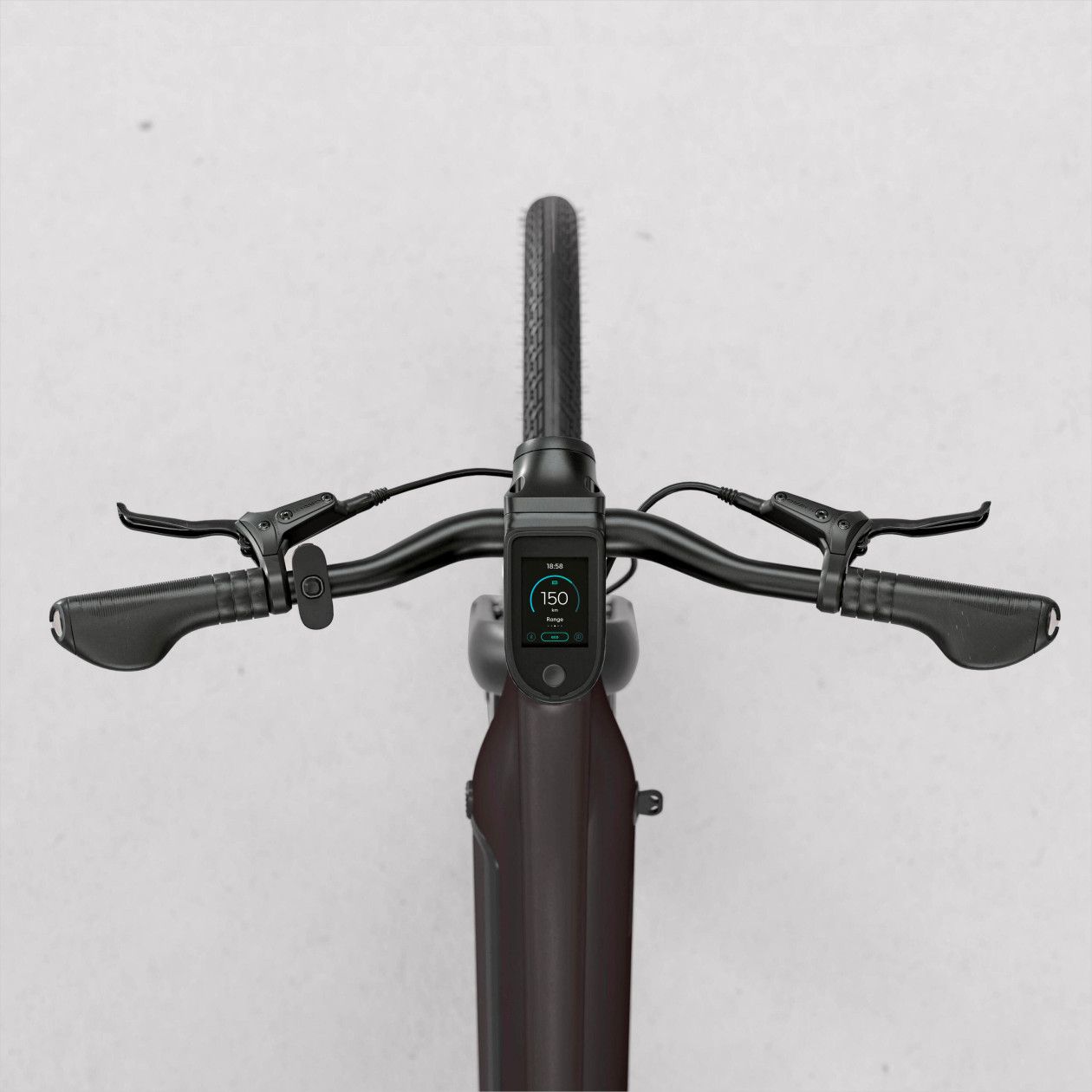 Vélo de Ville Électrique Btwin LD 920 E Cadre Bas Moteur Automatique Owuru 702Wh 700mm Noir