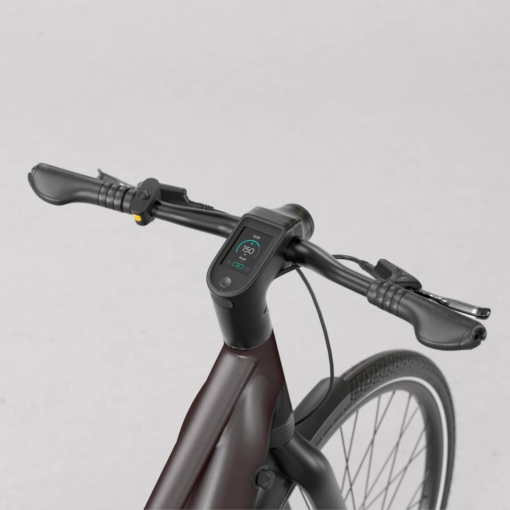 Vélo de Ville Électrique Btwin LD 920 E Cadre Bas Moteur Automatique Owuru 702Wh 700mm Noir