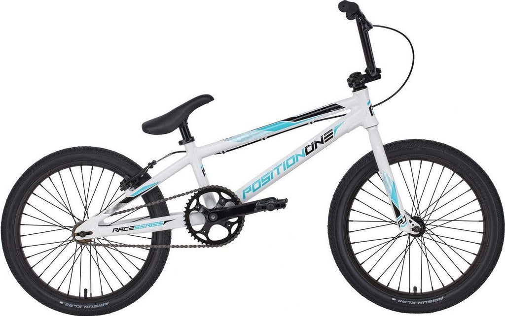 BMX Race Position One Race Pro 20'' Blanc/Bleu/Noir
