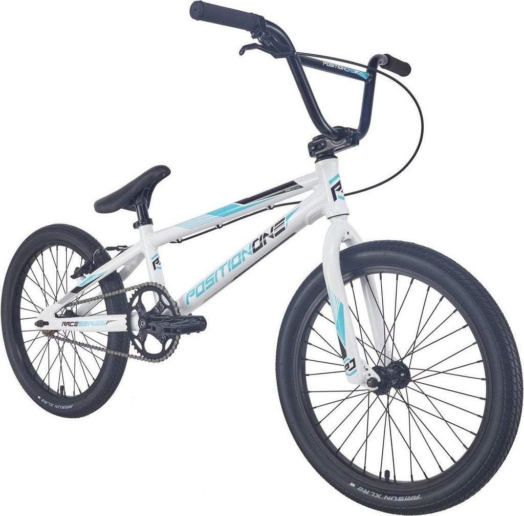BMX Race Position One Race Pro 20'' Blanc/Bleu/Noir