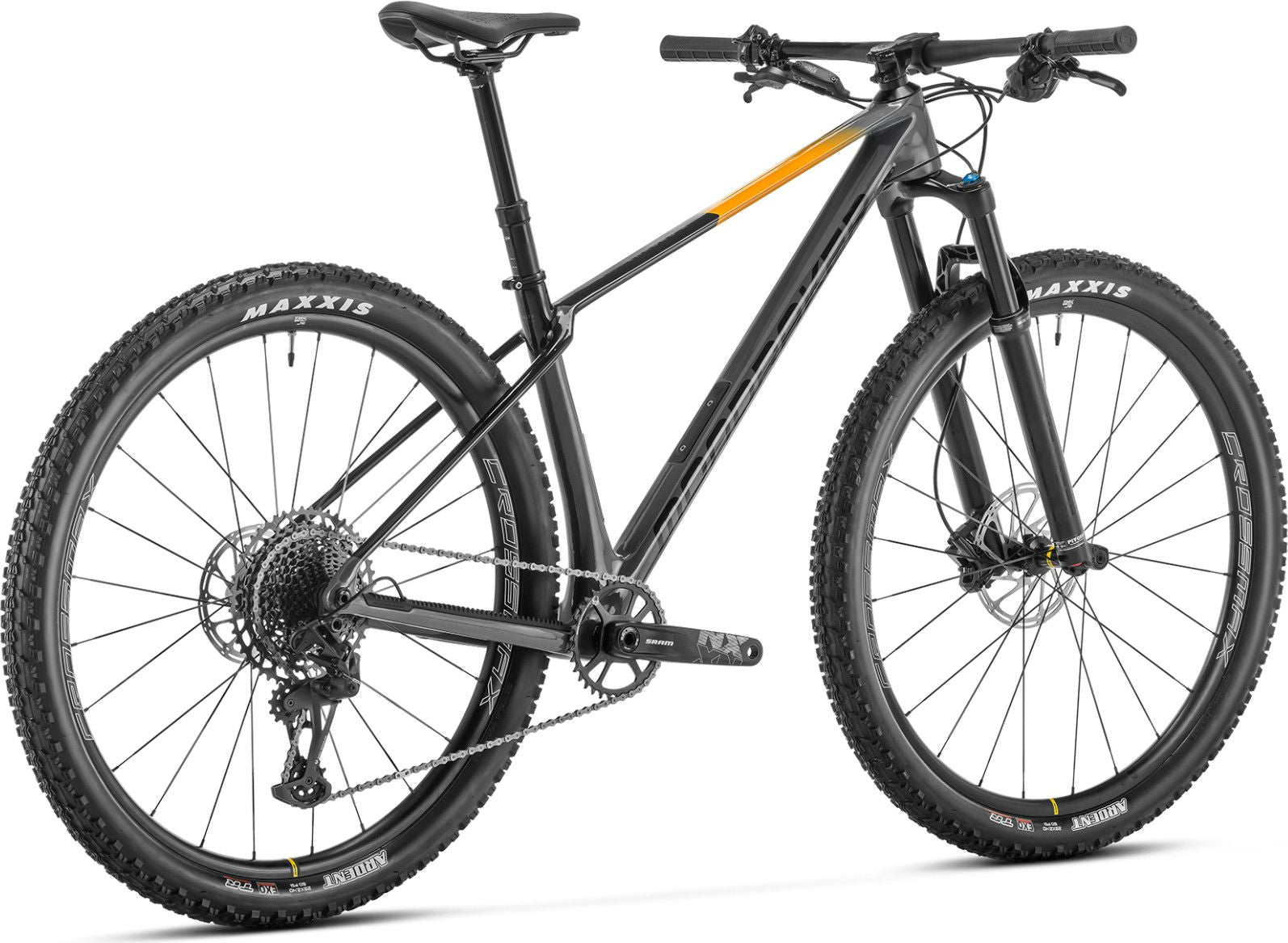 VTT Semi-Rigide Mondraker Chrono Carbon DC R Sram 12V 29'' Gris/Jaune 2025