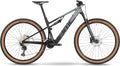 VTT Électrique Tout-Suspendu BMC Fourstroke AMP LT Three Shimano SLX 12V 360 Wh 29'' Gris Iron Noir