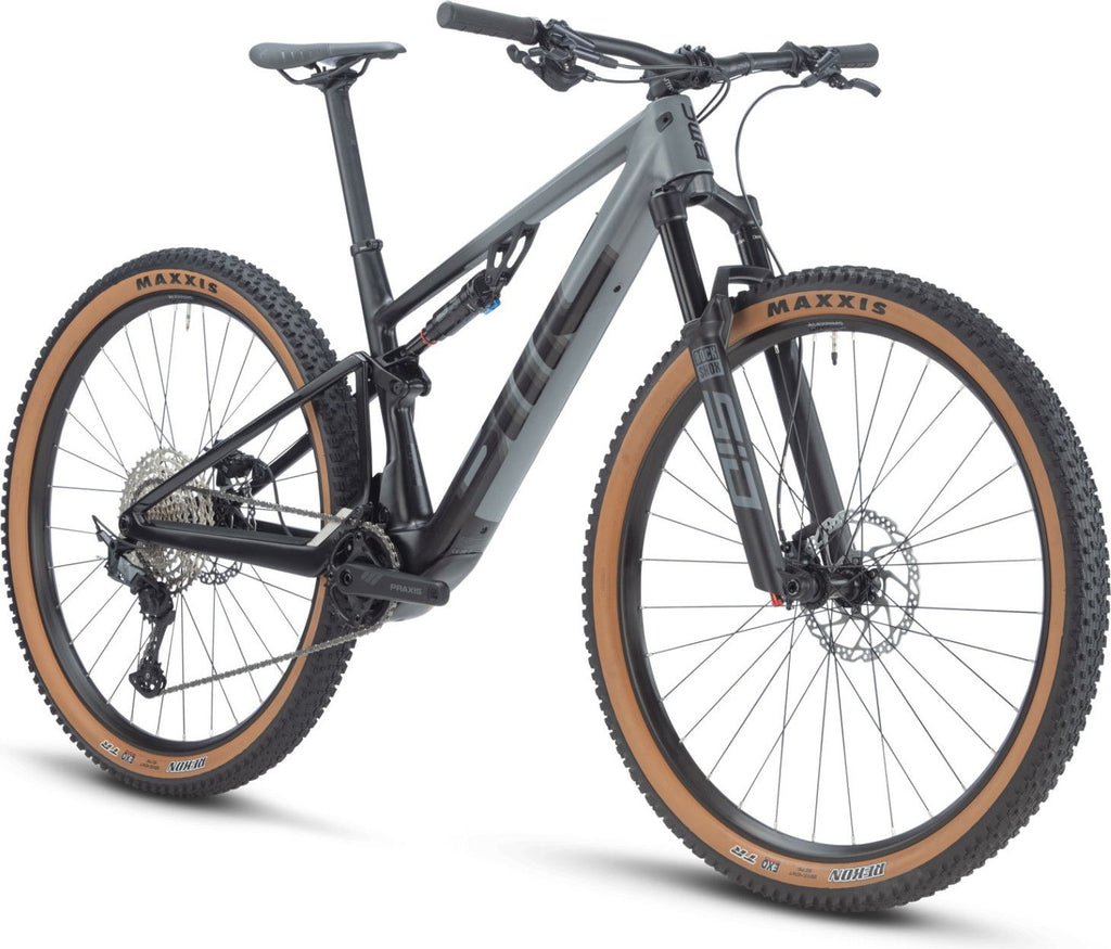 VTT Électrique Tout-Suspendu BMC Fourstroke AMP LT Three Shimano SLX 12V 360 Wh 29'' Gris Iron Noir