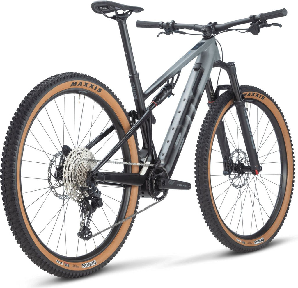 VTT Électrique Tout-Suspendu BMC Fourstroke AMP LT Three Shimano SLX 12V 360 Wh 29'' Gris Iron Noir
