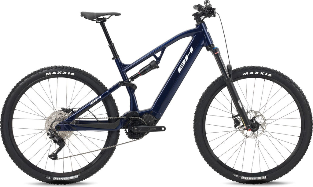 VTT Électrique Tout-Suspendu BH AtomE Lynx 8.0 10V 500 Wh Shimano 85 Nm 29'' Bleu Marine