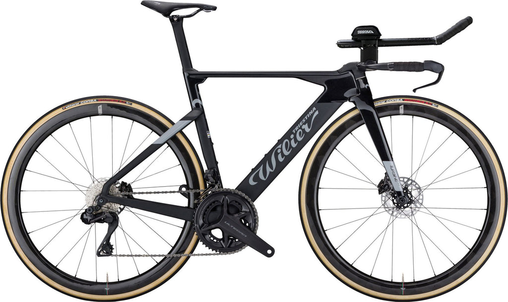 Vélo de Triathlon Wilier Triestina Turbine SLR Shimano Ultegra Di2 12V 700 mm Noir