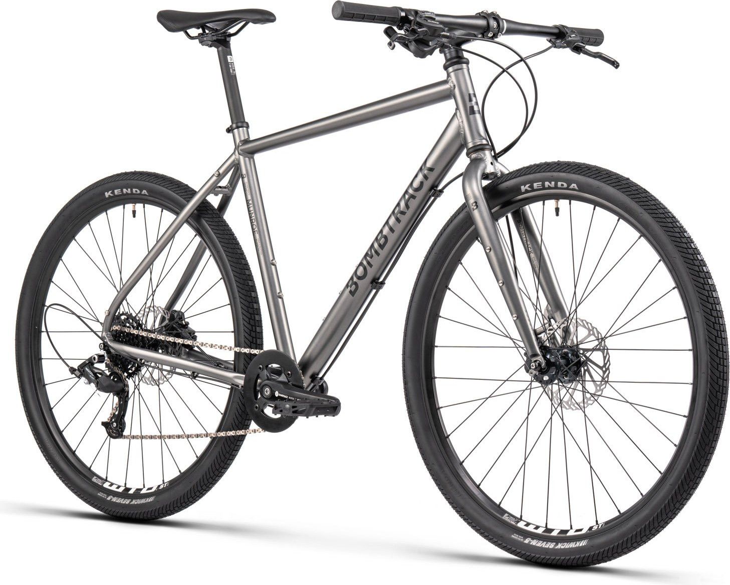 Gravel Bike Bombtrack Munroe Al Microshift 8V 650b Pebble Grey Mat