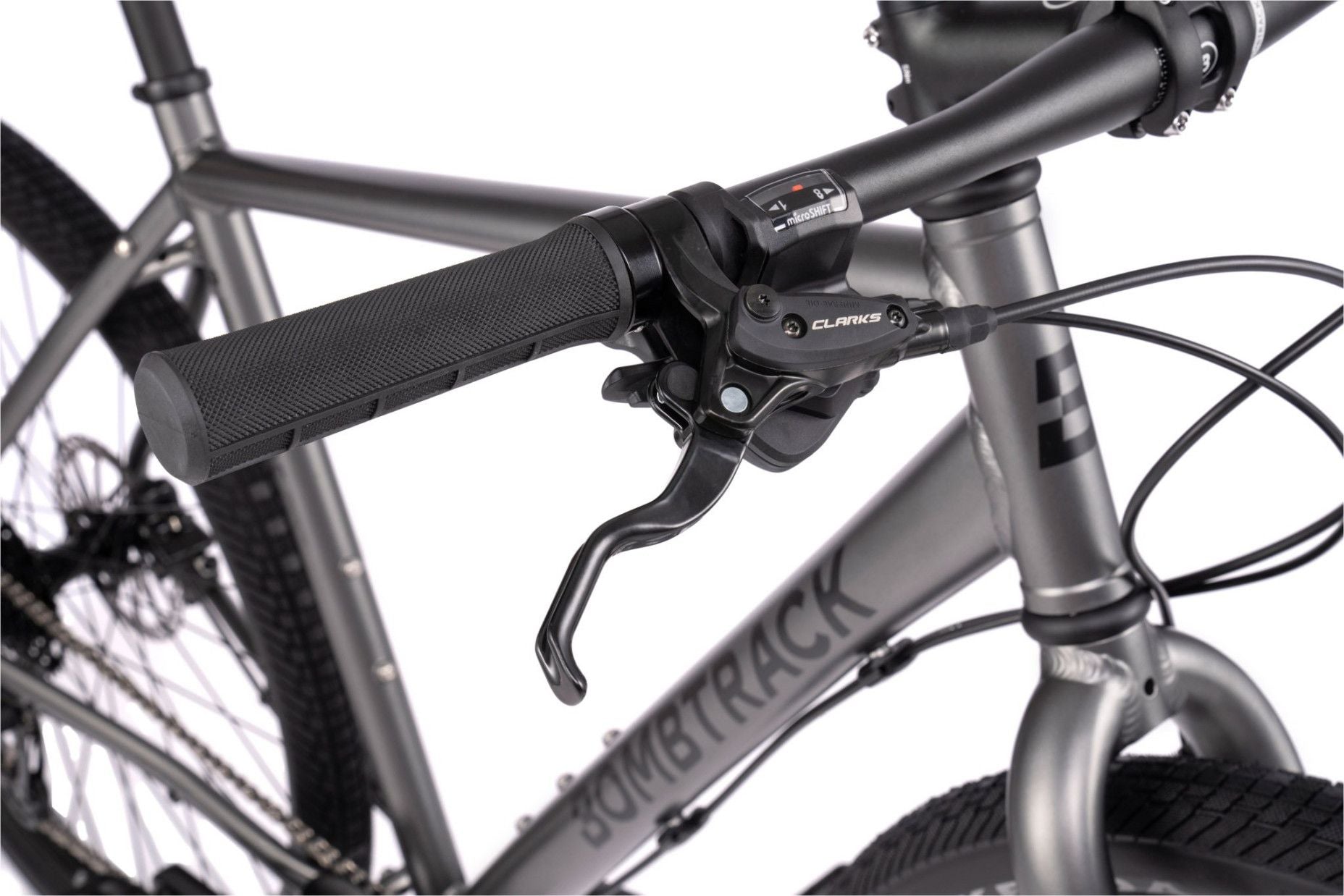 Gravel Bike Bombtrack Munroe Al Microshift 8V 650b Pebble Grey Mat