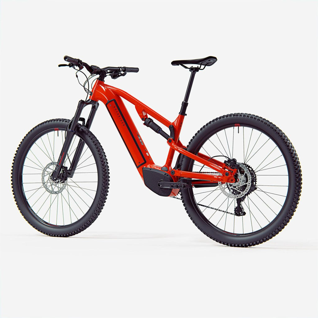 VTT Électrique Tout-Suspendu Rockrider E-Expl 520 S Microshift Advent 10V 500Wh / Brose 29'' Rouge Vif Brose 70 Nm