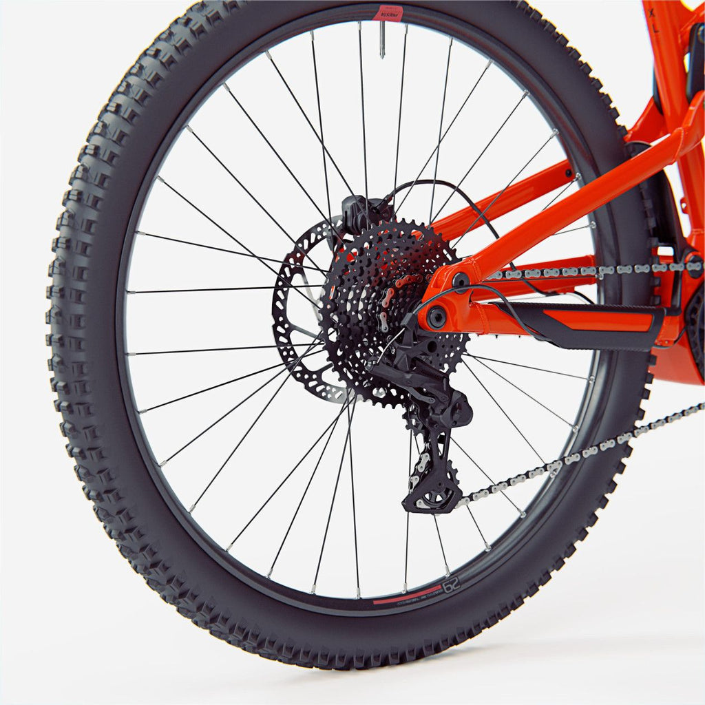 VTT Électrique Tout-Suspendu Rockrider E-Expl 520 S Microshift Advent 10V 500Wh / Brose 29'' Rouge Vif Brose 70 Nm