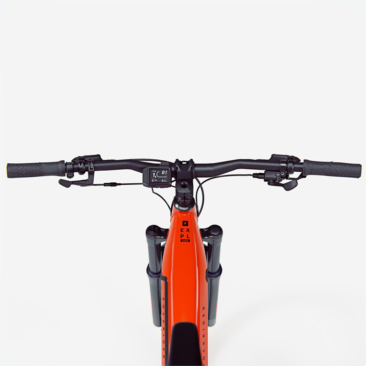 VTT Électrique Tout-Suspendu Rockrider E-Expl 520 S Microshift Advent 10V 500Wh / Brose 29'' Rouge Vif Brose 70 Nm