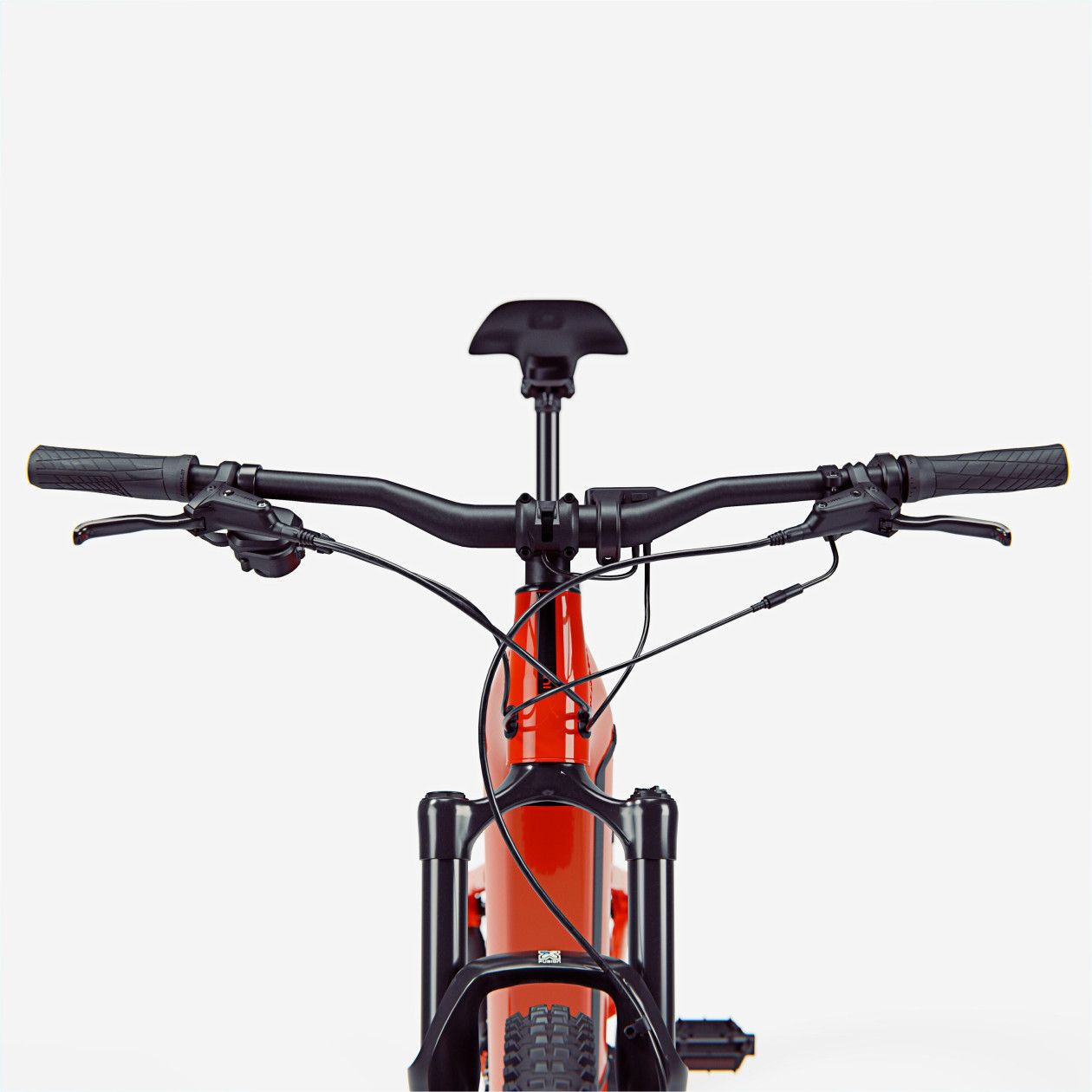VTT Électrique Tout-Suspendu Rockrider E-Expl 520 S Microshift Advent 10V 500Wh / Brose 29'' Rouge Vif Brose 70 Nm