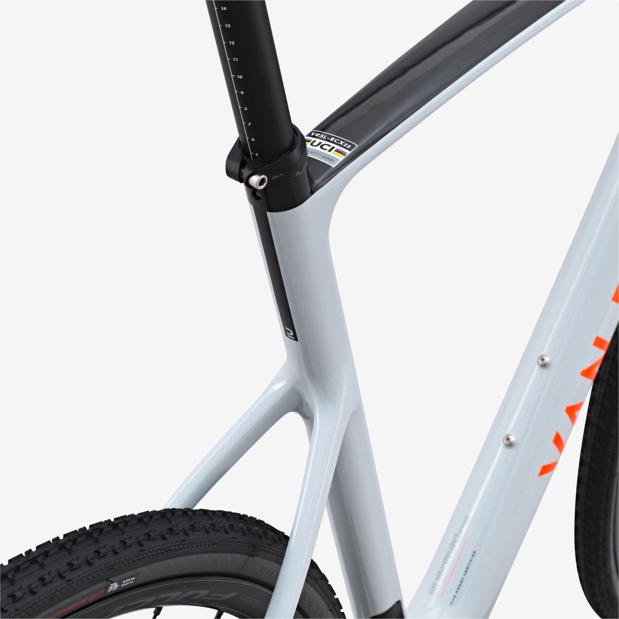 Vélo de Cyclocross Van Rysel RCX II Sram Apex AXS 12V 700 mm Gris