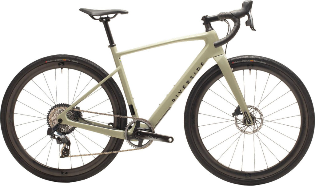 Gravel Bike Riverside GCR Sram Force etap AXS 12V Reynolds ATR 700mm Beige