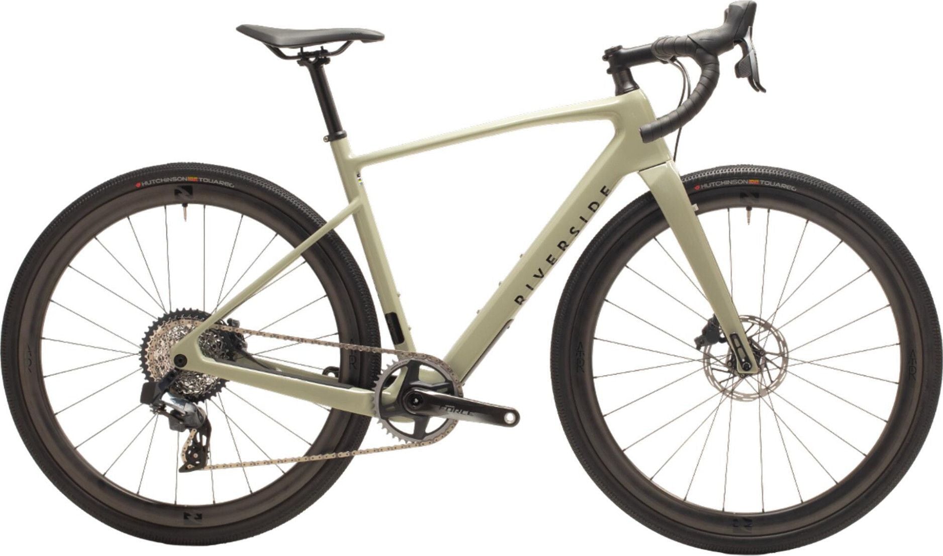 Gravel Bike Riverside GCR Sram Force etap AXS 12V Reynolds ATR 700mm Beige