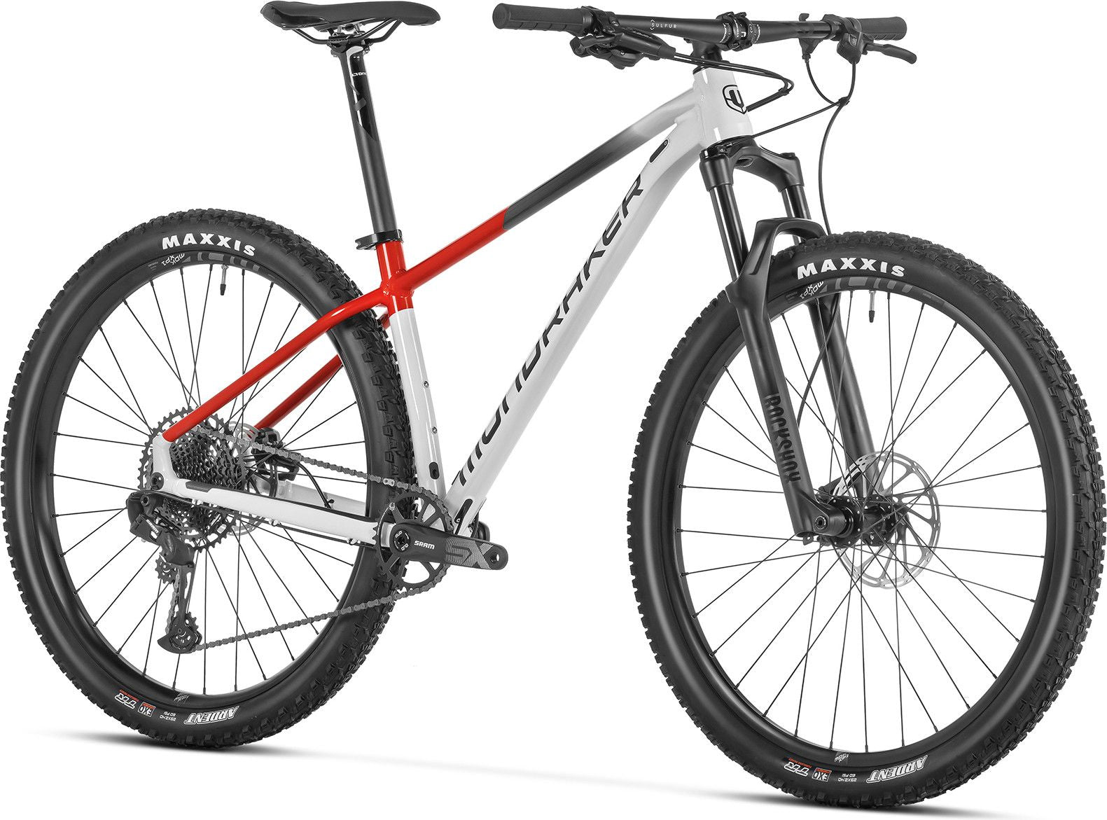 VTT Semi-Rigide Mondraker Chrono DC Sram 12V 29'' Gris Red Flame 2025