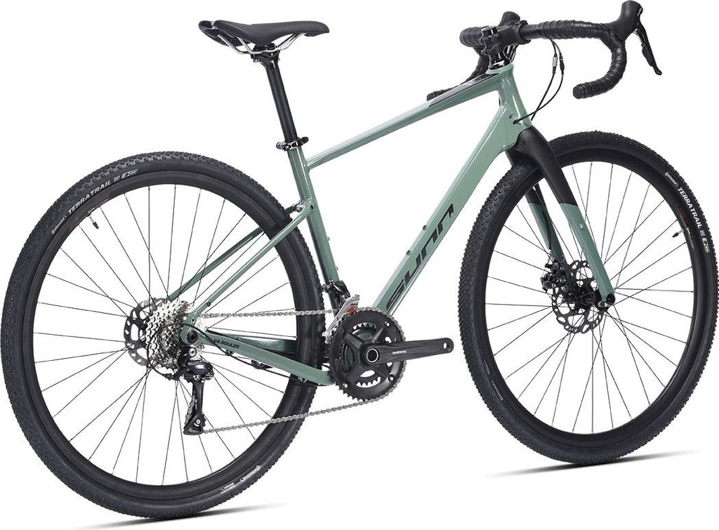 Gravel Bike Sunn Venture S2 Shimano Sora 9V 700 mm Gris Vert