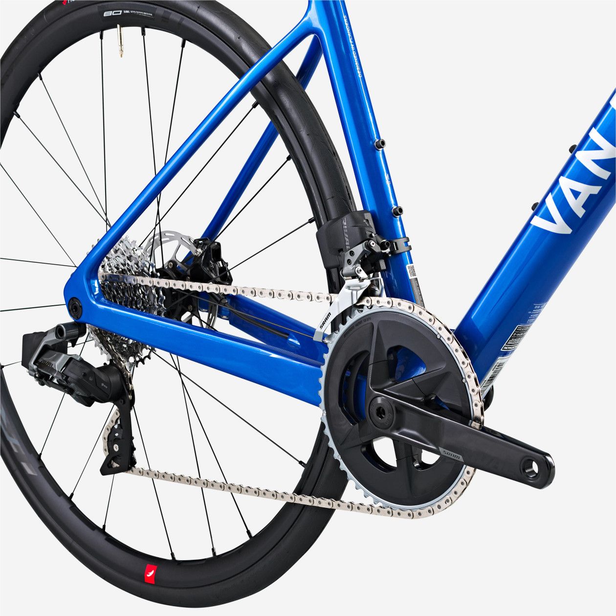 Vélo de Route Van Rysel NCR CF Sram Rival AXS eTap 12V 700mm Bleu
