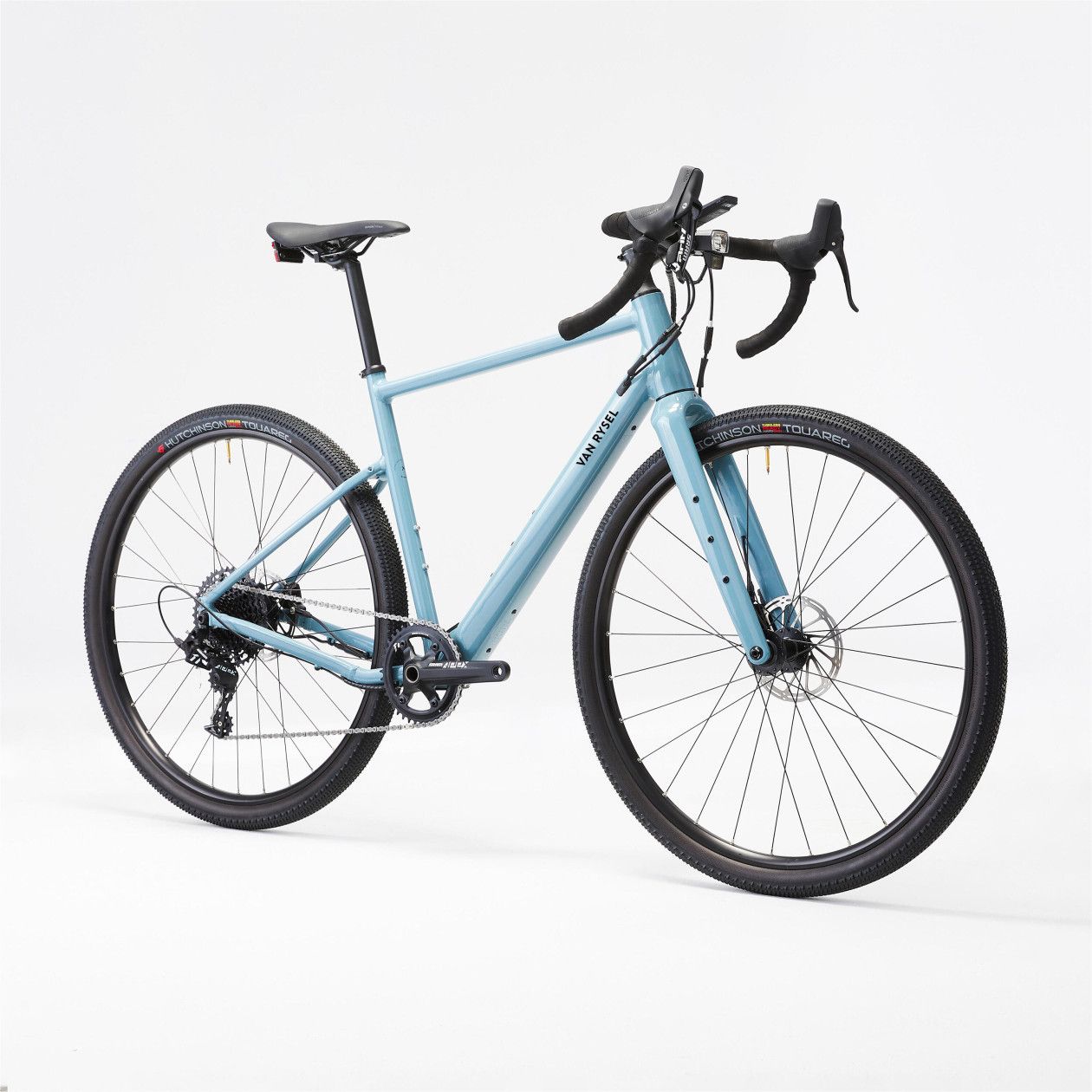 Gravel Bike Électrique Van Rysel E-Grvl AF HD Mahle X35 Sram Apex 11V 700mm Bleu