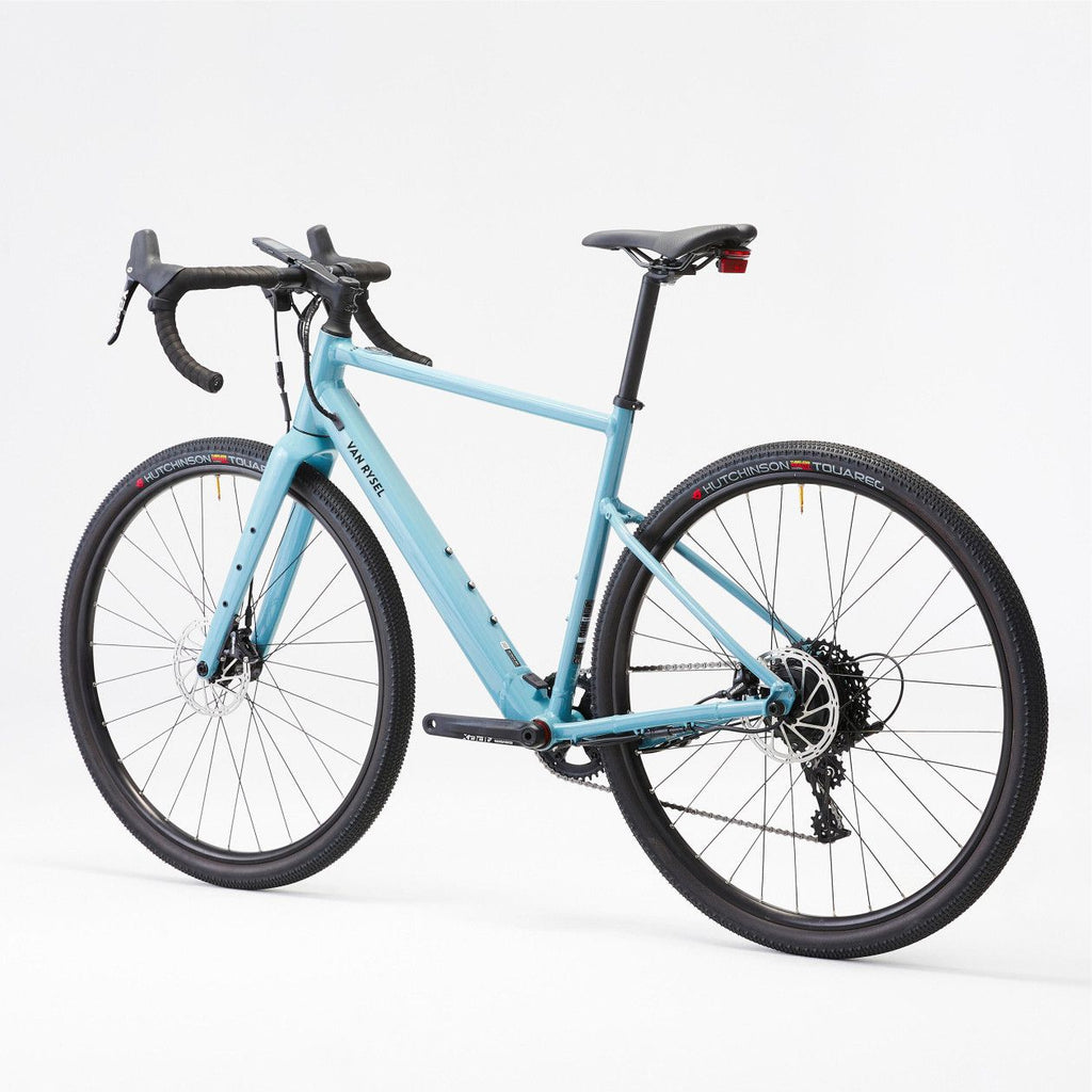 Gravel Bike Électrique Van Rysel E-Grvl AF HD Mahle X35 Sram Apex 11V 700mm Bleu